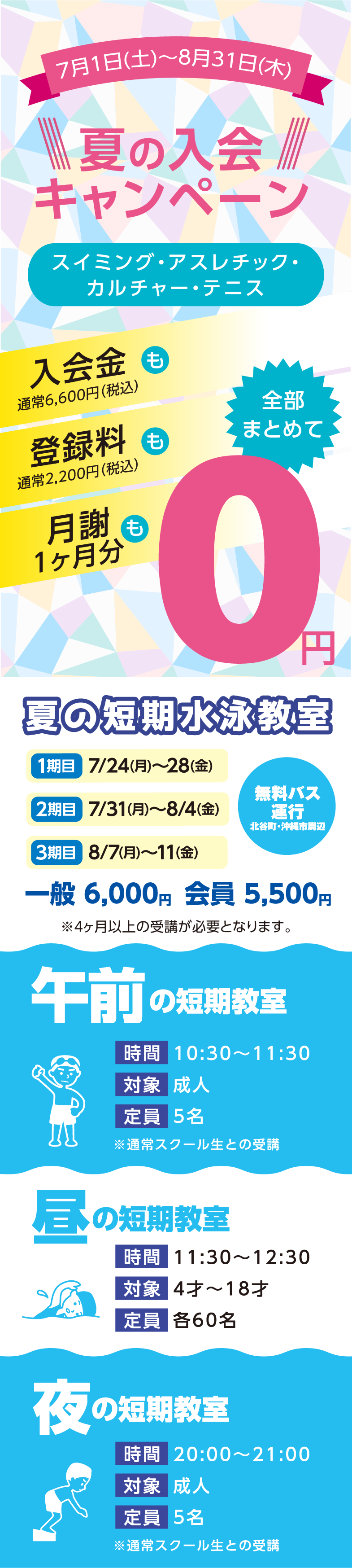 スイミング,アスレチック,カルチャー,テニス,沖縄,中頭郡北谷町字桑江